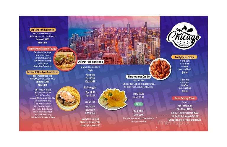 Chicago Flamin Grill - Beebe, AR menu_pic