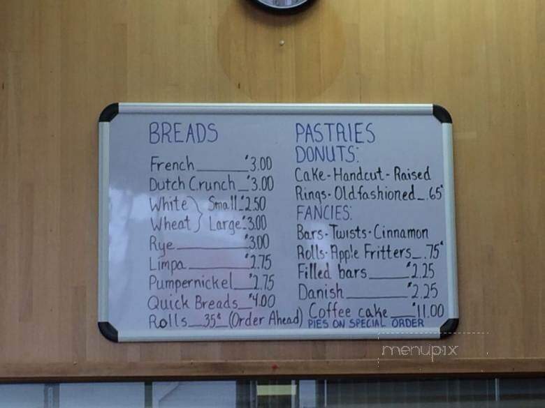 Cherry Blossom Pastry Shop - Eureka, CA menu_pic