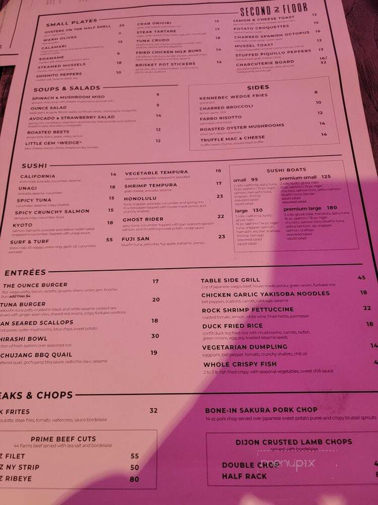 Ichi Ni San - Dallas, TX menu_pic
