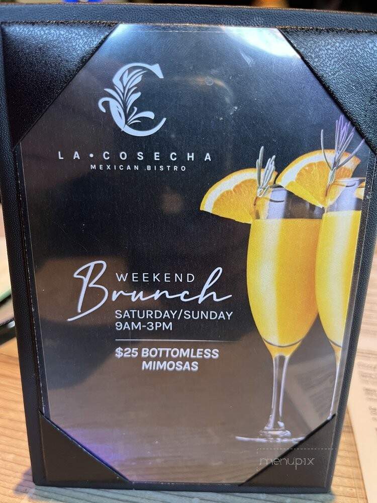 La Cosecha Mexican Bistro - Baldwin Park, CA menu_pic