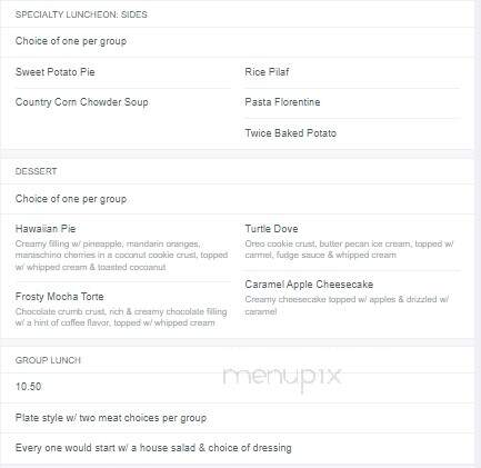 Noel Restaurant & Gifts - Hudsonville, MI menu_pic