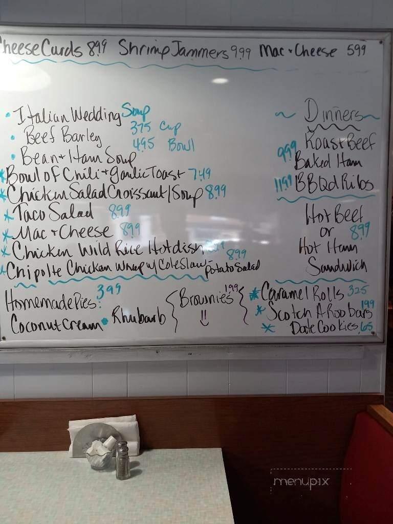 Ness Cafe - Erskine, MN menu_pic