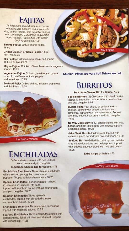 Riviera Maya - Brighton, IL menu_pic