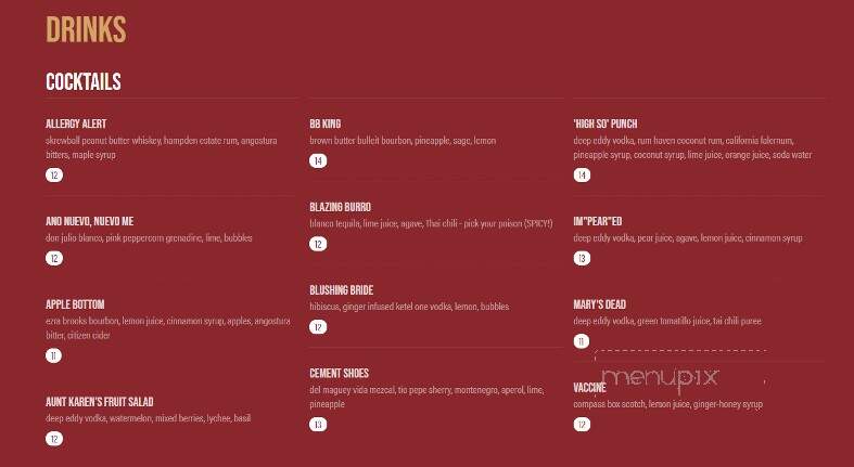 Citizen Crust - Foxborough, MA menu_pic