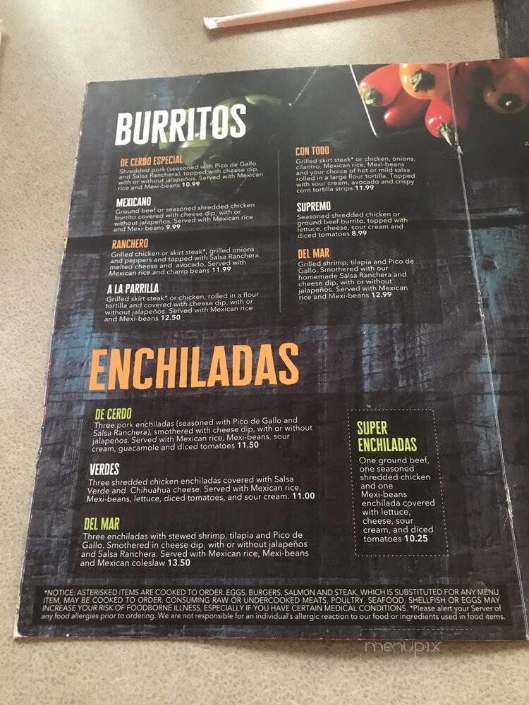 La Parrilla - Mcdonough, GA menu_pic