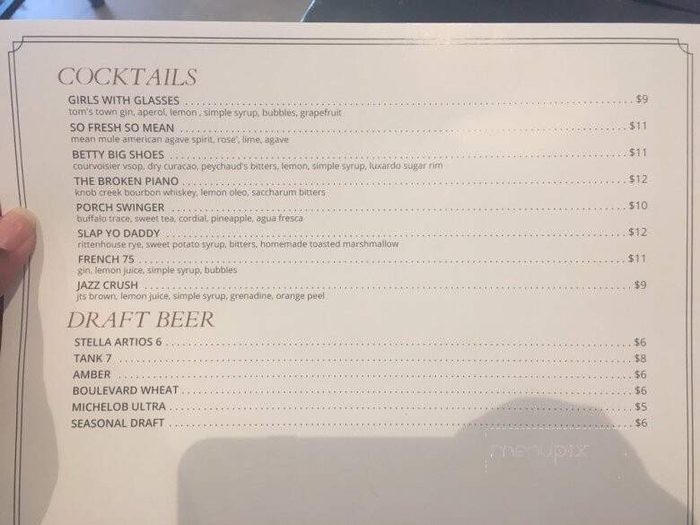 Soiree Steak & Oyster House - Kansas City, MO menu_pic