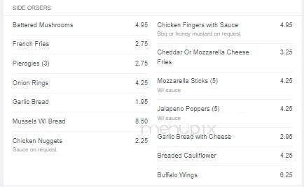 Mario's Pizza Shops - Northampton, PA menu_pic