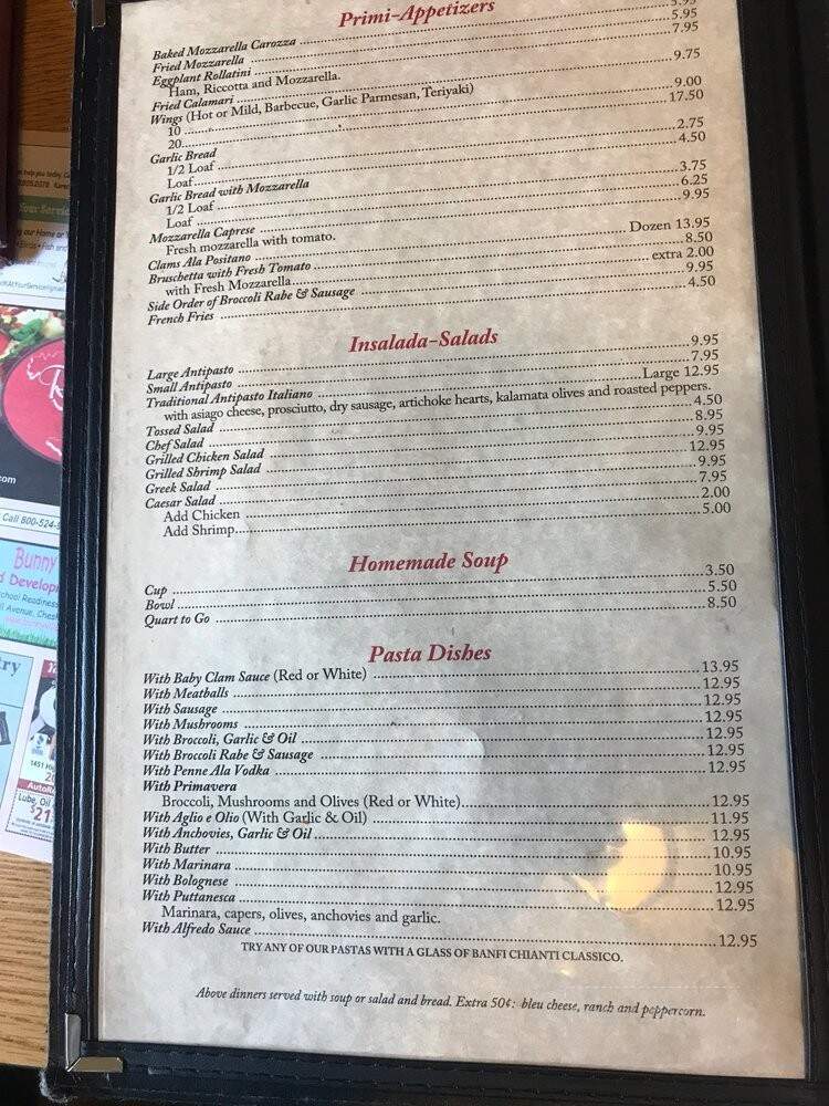 Rossini's Italian Restaurant and Pizza - Cheshire, CT