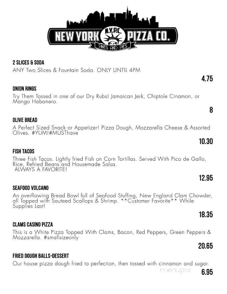 New York Pizza - Danielson, CT