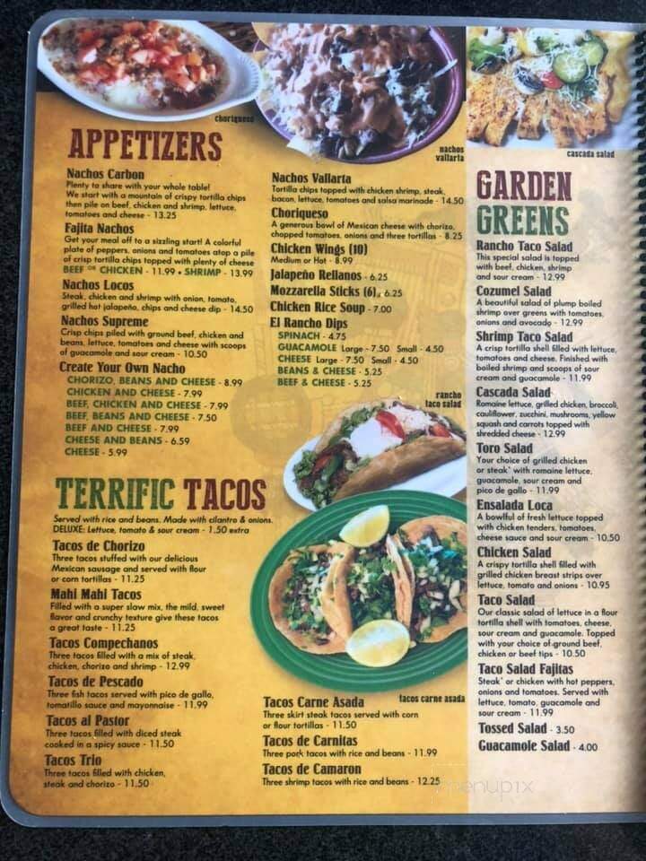 Los Ranchos - South Haven, MI menu_pic