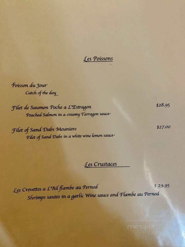 Le Chat Noir - Riverside, CA menu_pic