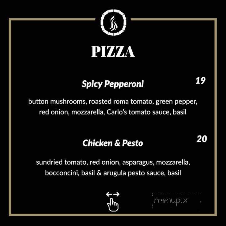Bonfire Bistro - Winnipeg, MB menu_pic