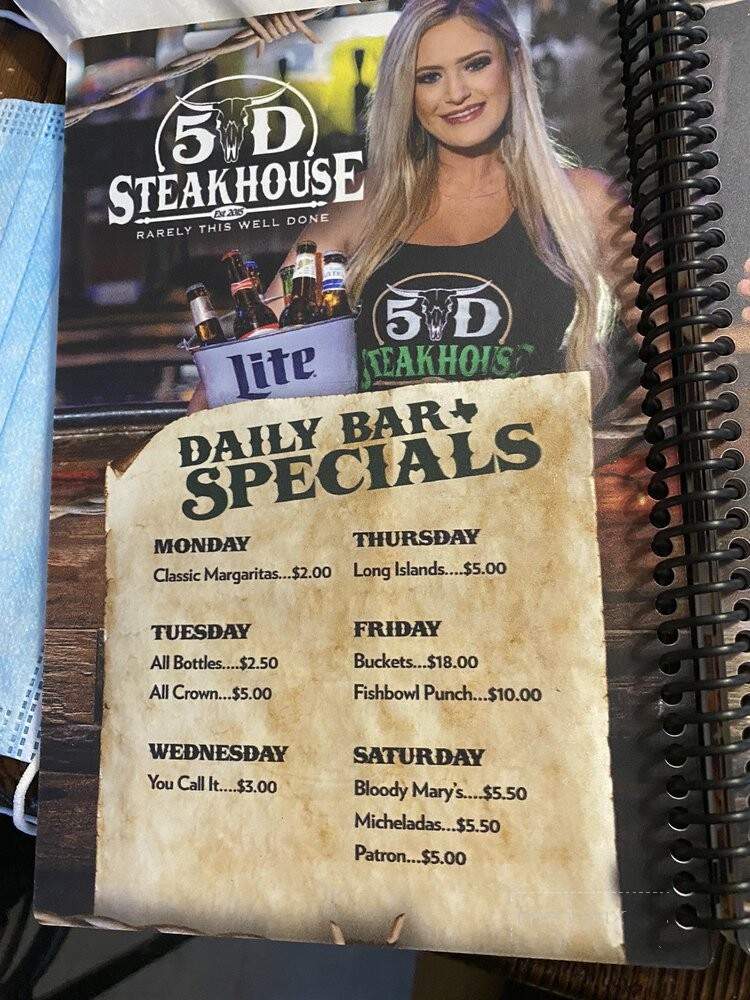 5D Steakhouse - Port O'Connor, TX