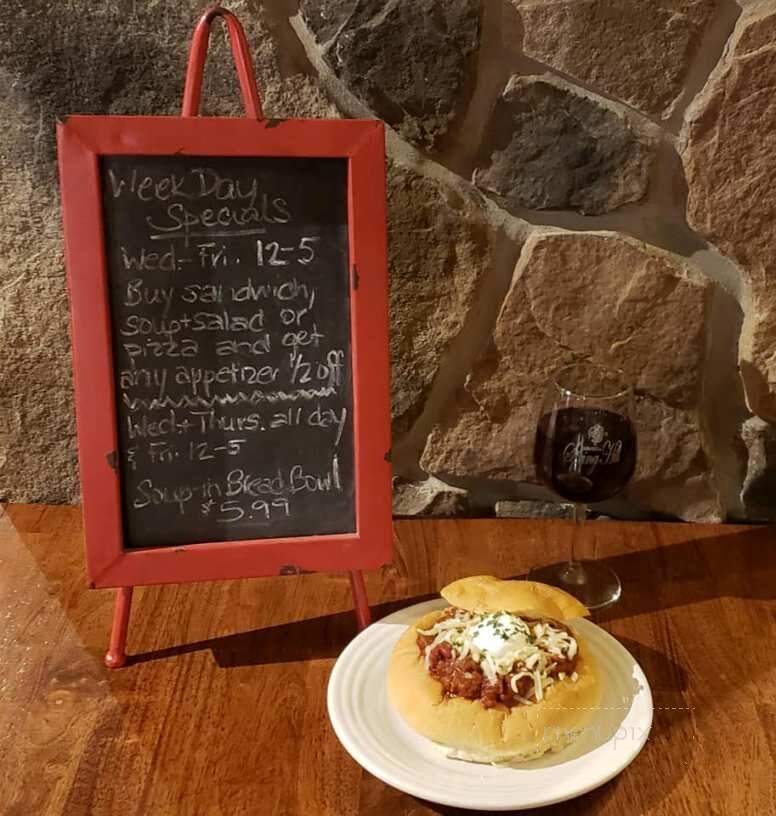 The Winery at Spring Hill - Geneva, OH menu_pic