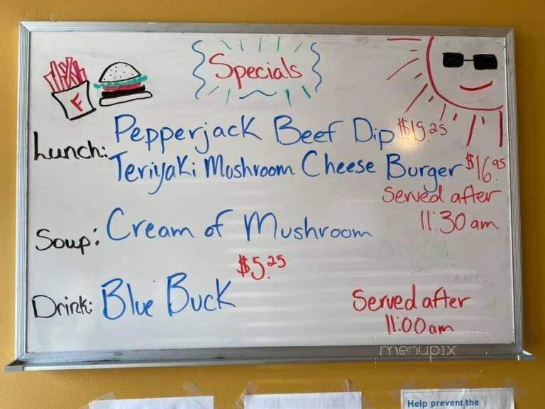 Tania's Restaurant - Nanaimo, BC menu_pic