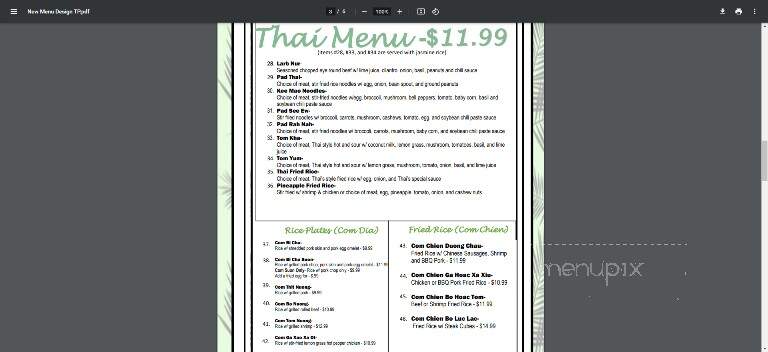 Vung Tau Vietnamese Cuisine - Biloxi, MS menu_pic