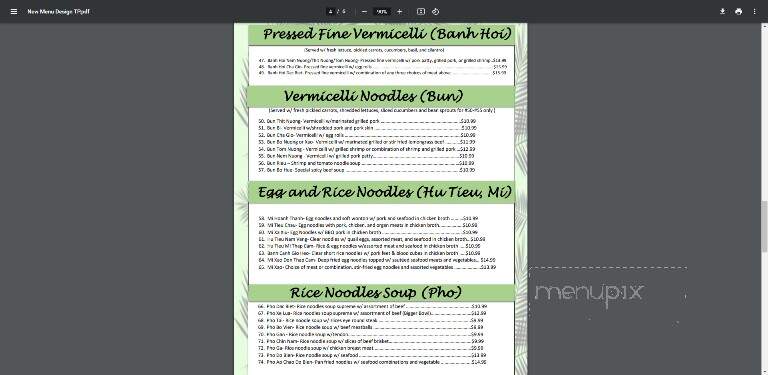 Vung Tau Vietnamese Cuisine - Biloxi, MS menu_pic