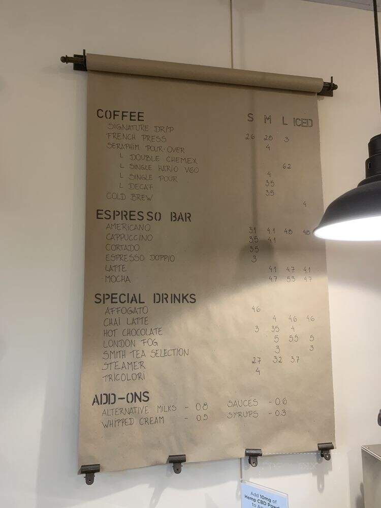 Capybara Coffee - Knoxville, TN menu_pic