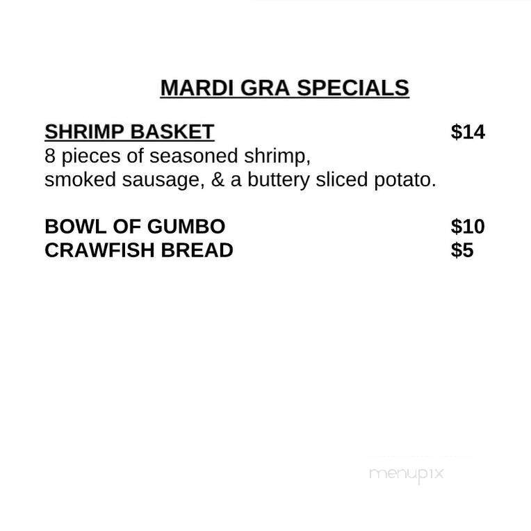 Kochendorfer Brewing - Duncan, OK menu_pic