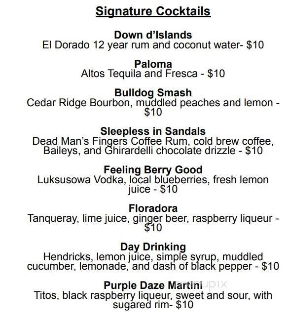 5B Barbeque and Brews - Greensboro, GA menu_pic