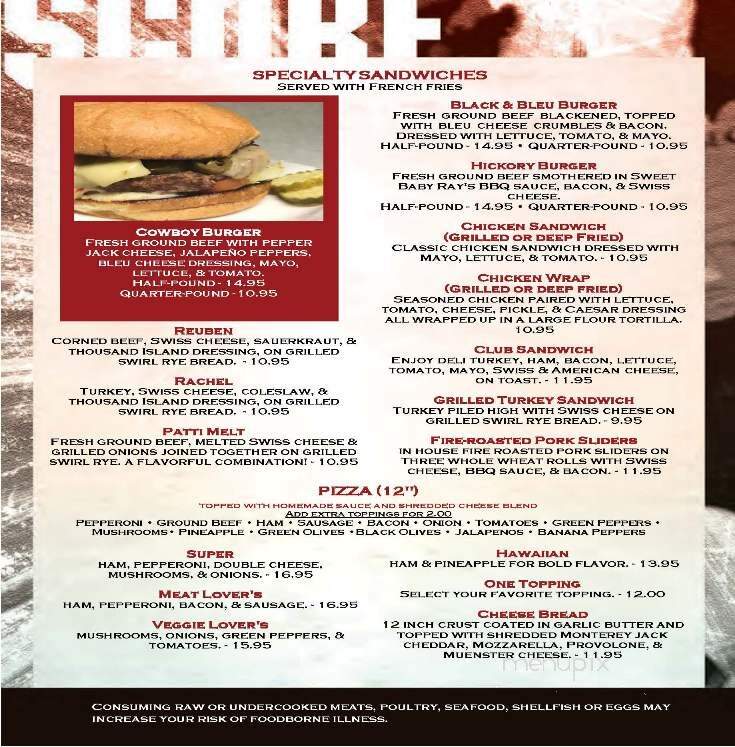 Remus Tavern - Remus, MI menu_pic