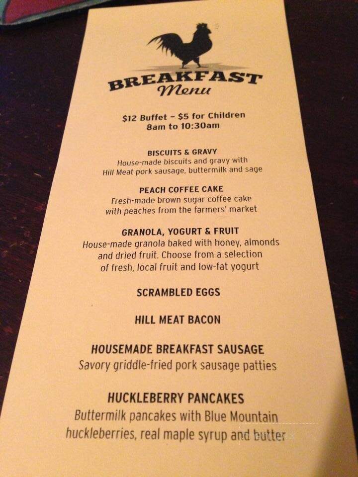 Prodigal Son Brewery & Pub - Pendleton, OR menu_pic