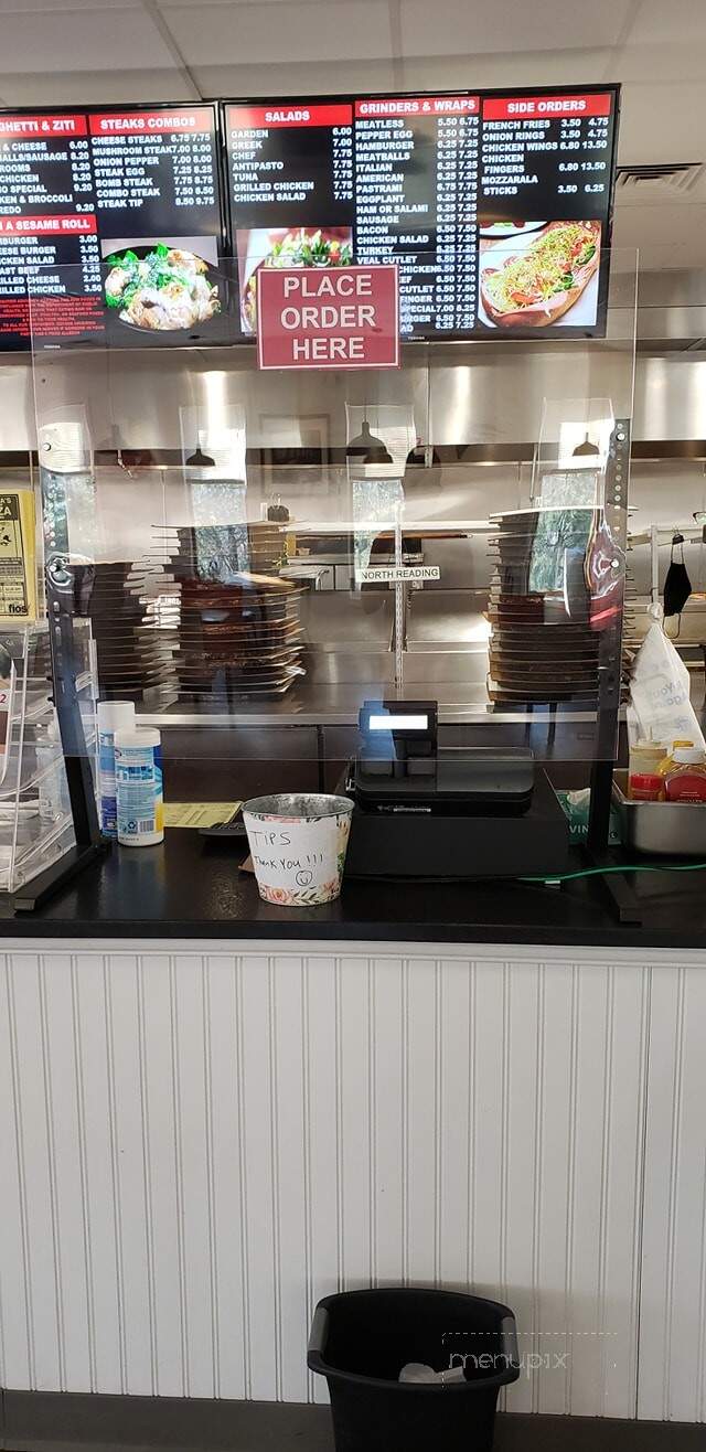 Andrea's House Of Pizza - North Reading, MA menu_pic
