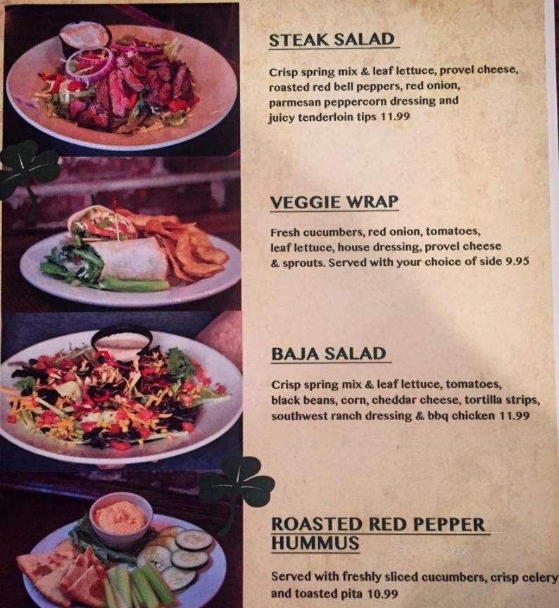 Mike Duffy's Pub & Grill - Kirkwood, MO menu_pic