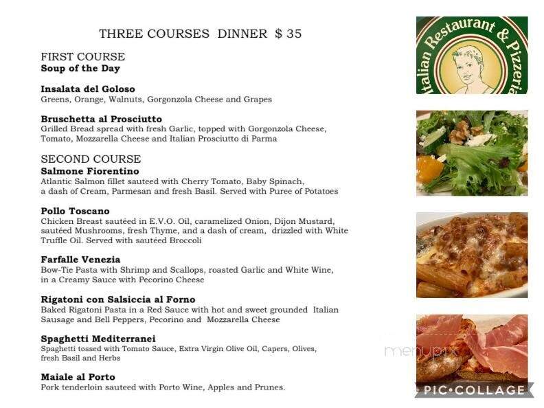 Lucia Italian Restaurant - Newport, RI menu_pic