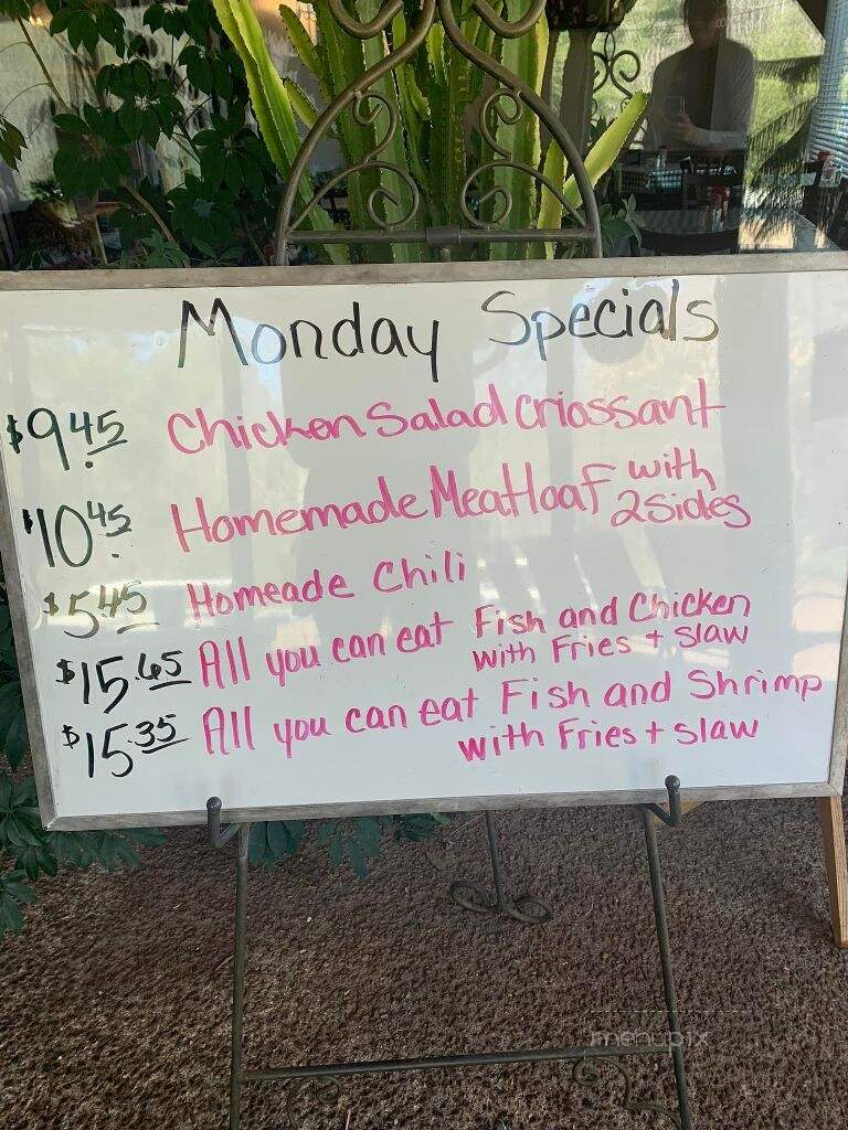 Countryside Restaurant - Vonore, TN menu_pic