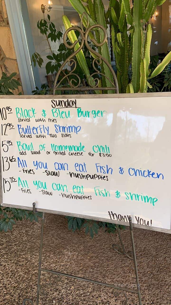Countryside Restaurant - Vonore, TN menu_pic