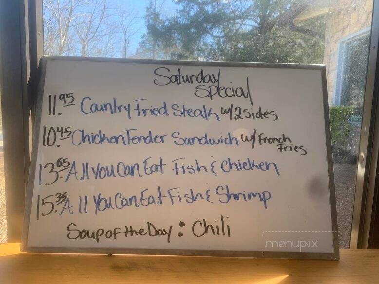 Countryside Restaurant - Vonore, TN menu_pic