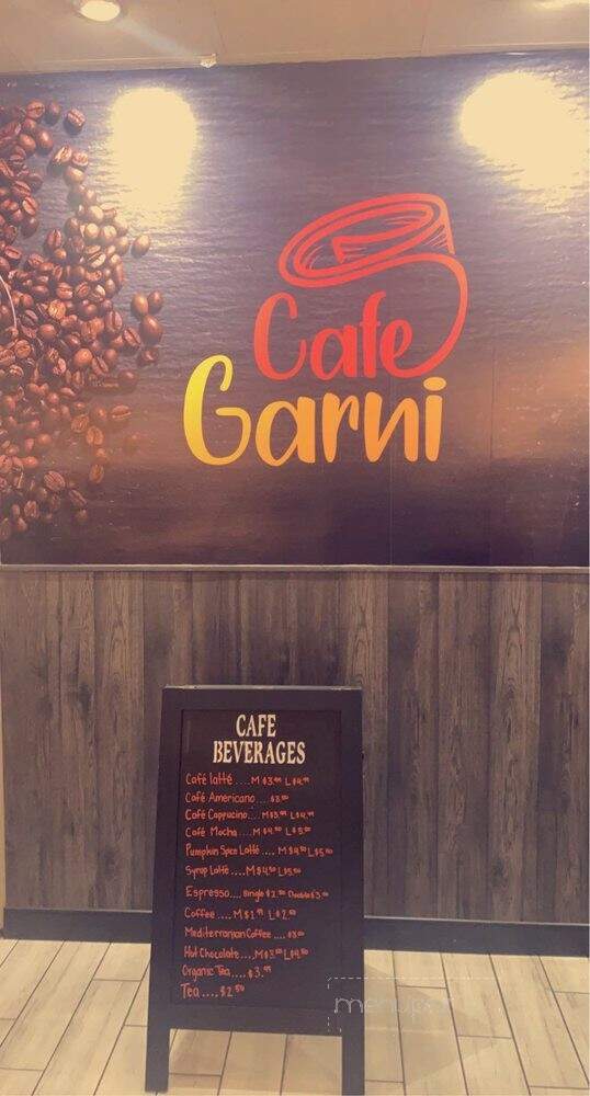 Cafe Garni - Richmond Hill, ON menu_pic