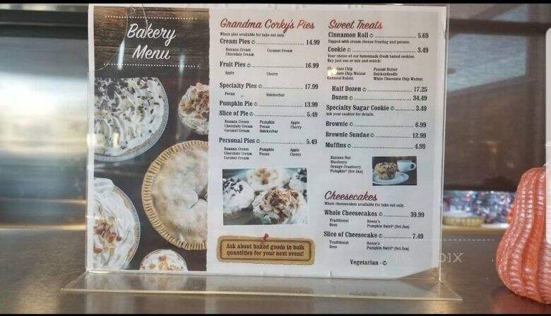 Corky's Homestyle Kitchen & Bakery - Fontana, CA menu_pic