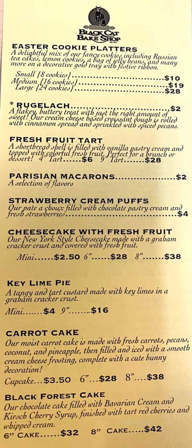 Black Cat Bake Shop - Missoula, MT menu_pic
