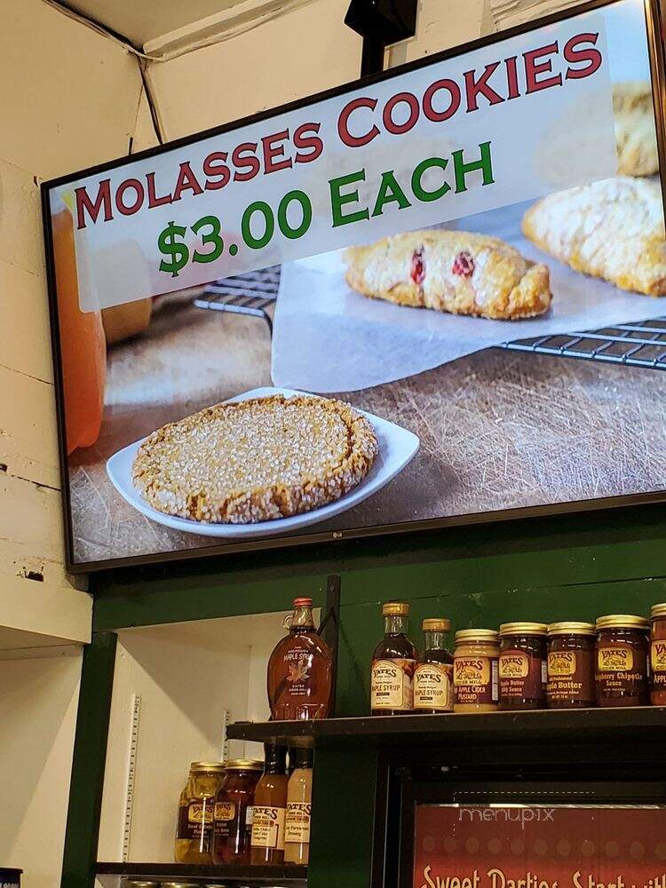 Yates Cider Mill - Rochester Hills, MI menu_pic