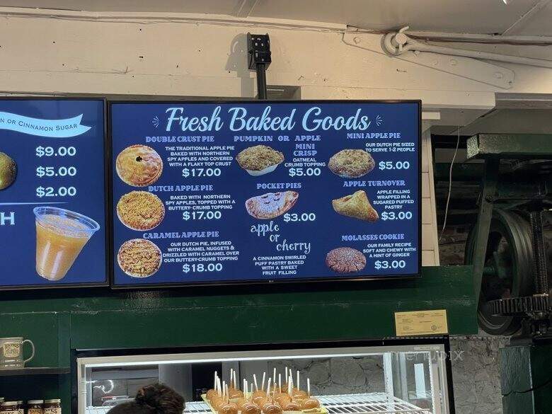 Yates Cider Mill - Rochester Hills, MI menu_pic