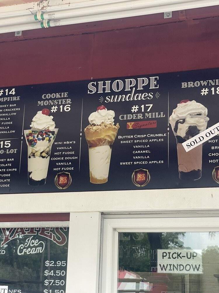 Yates Cider Mill - Rochester Hills, MI menu_pic