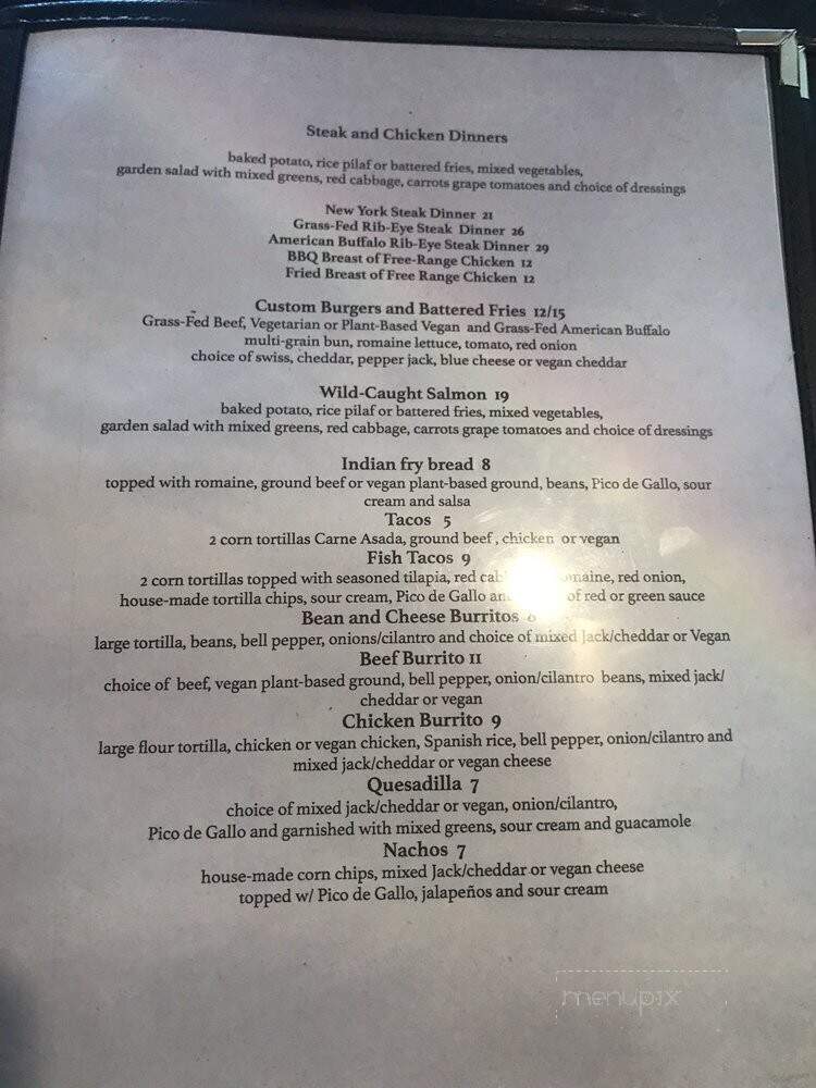 Olancha Cafe - Olancha, CA menu_pic