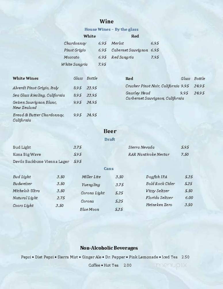 Headwaters Seafood & Grille - Easton, MD menu_pic