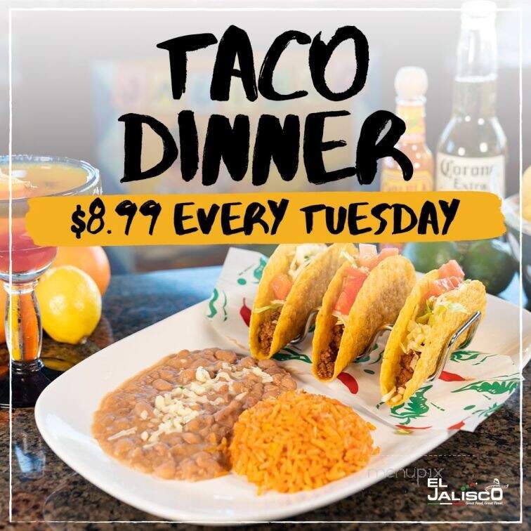 El Jalisco - Thomasville, GA menu_pic