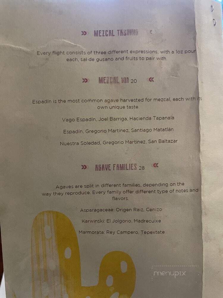 Alebrije Mexican Grill & Tequila Bar - Sanford, FL menu_pic