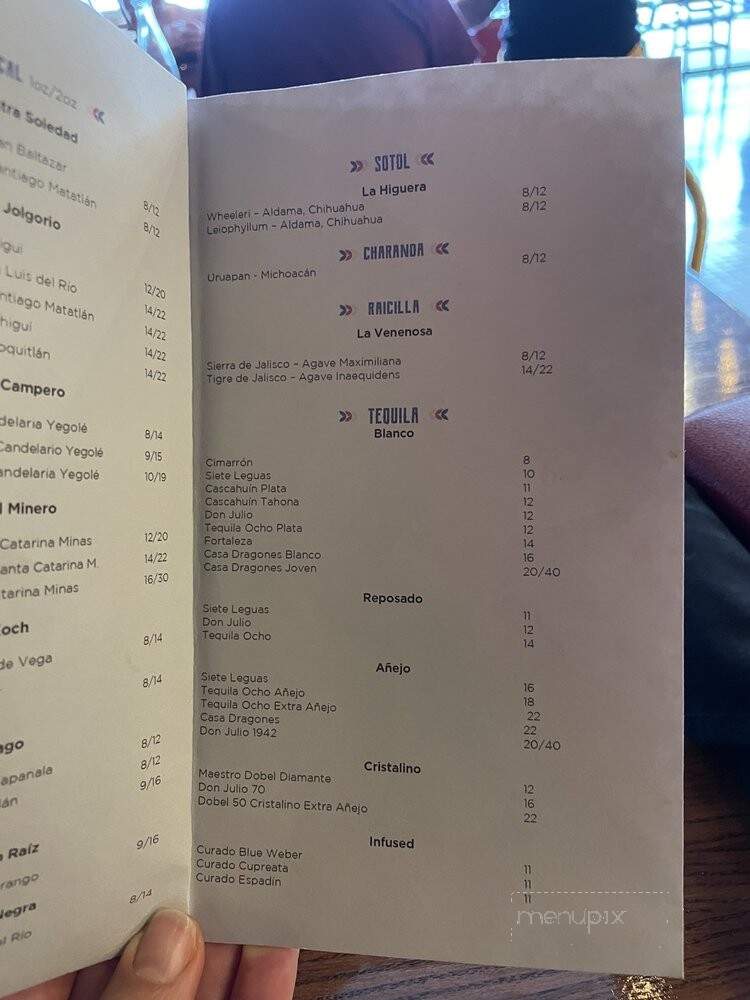 Alebrije Mexican Grill & Tequila Bar - Sanford, FL menu_pic