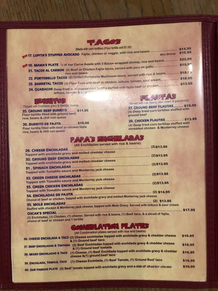 Lupita Mexican Restaurant - Sugar Land, TX