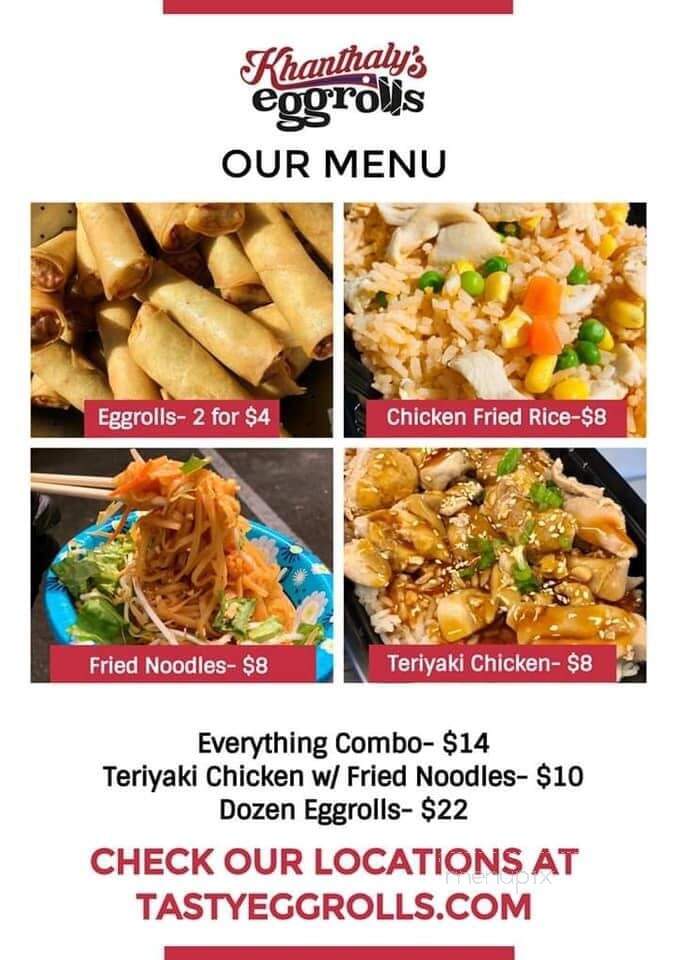 Khanthaly's Eggrolls - Billings, MT menu_pic
