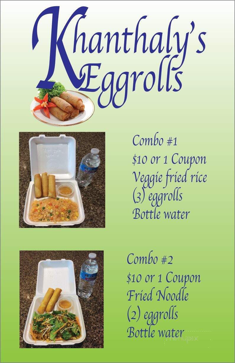 Khanthaly's Eggrolls - Billings, MT menu_pic