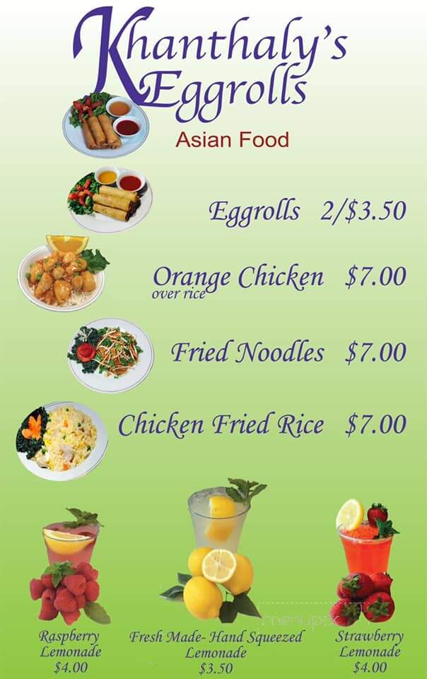 Khanthaly's Eggrolls - Billings, MT menu_pic