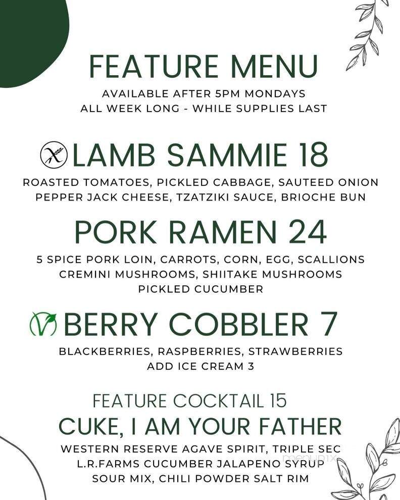 Local Roots - Powell, OH menu_pic