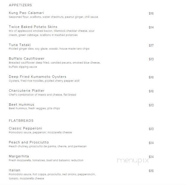 Hoist House Restaurant @ Swiftwater Cellars - Cle Elum, WA menu_pic