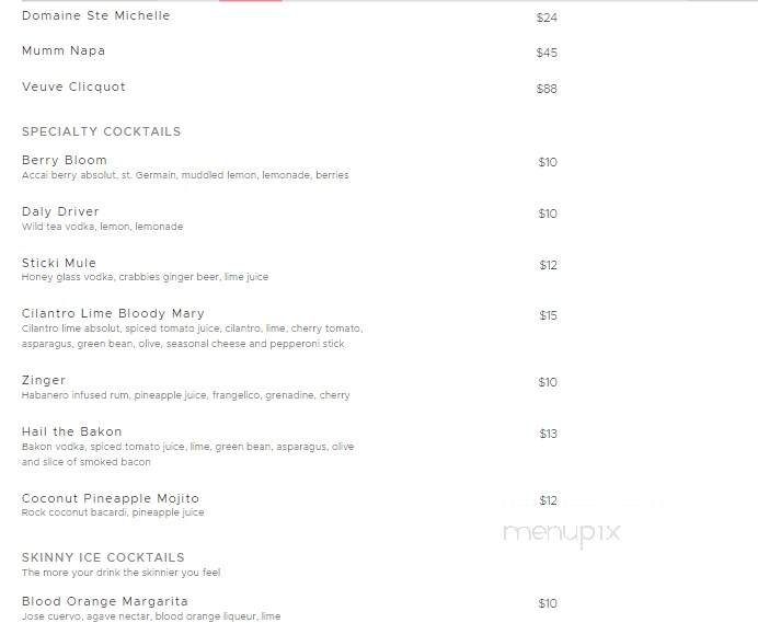 Hoist House Restaurant @ Swiftwater Cellars - Cle Elum, WA menu_pic
